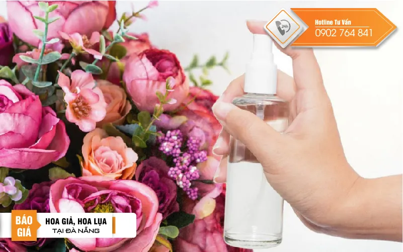 cách bảo quản hoa lụa