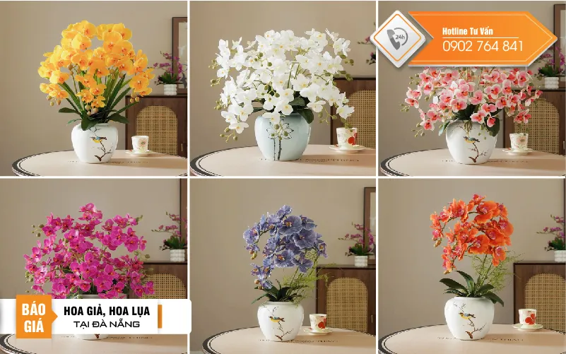 mẫu hoa lụa tại đà nẵng