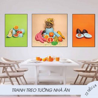 +100 mẫu tranh treo phòng ăn đẹp, hiện đại, hợp phong thủy