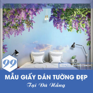 99 mẫu giấy dán tường đẹp, hiện đại trang trí ngày Tết