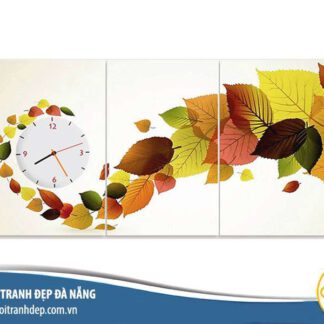 Mẫu tranh đồng hồ treo tường đẹp, sang trọng và giá rẻ được ưa chuộng