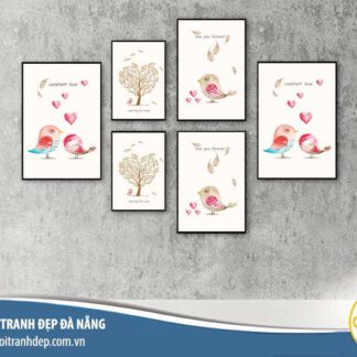 Tranh treo tường phòng ngủ hiện đại, đẹp, giá rẻ tại Đà Nẵng