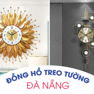 Đồng hồ treo tường Đà Nẵng, đồng hồ trang trí mẫu đẹp giá rẻ