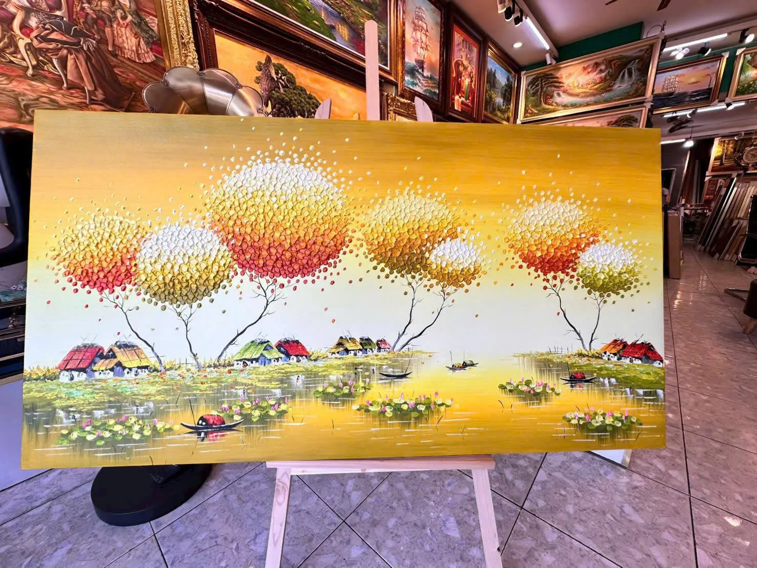 tranh sơn dầu nghệ thuật