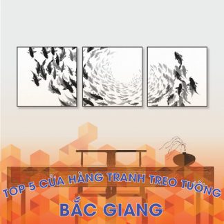 Cửa hàng tranh treo tường đẹp tại Bắc Giang