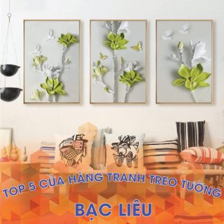 Top 3 cửa hàng tranh treo tường đẹp tại Bạc Liêu