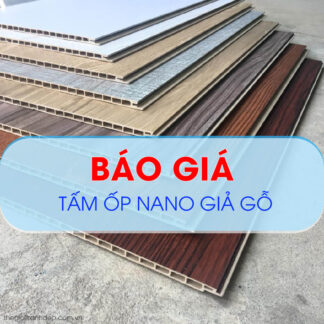 Báo giá tấm nhựa Nano ốp tường, ốp trần giá rẻ tại Đà Nẵng