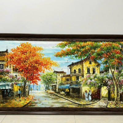 Tranh sơn dầu nghệ thuật mẫu 24