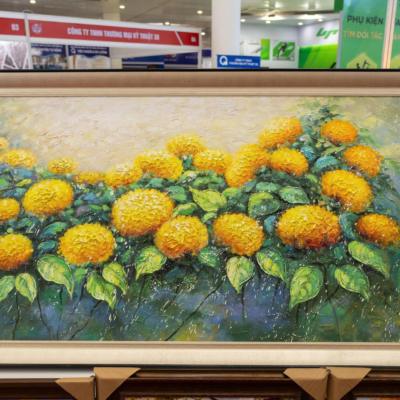Tranh sơn dầu nghệ thuật mẫu 38