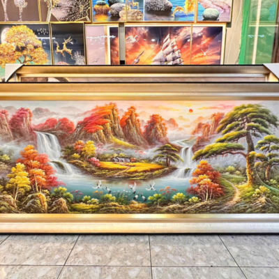Tranh sơn dầu nghệ thuật mẫu 35