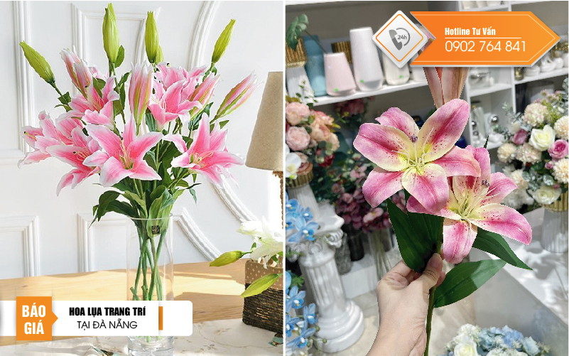 hoa ly lụa tại đà nẵng